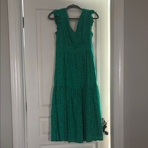 Maggy London Eyelet Dress
